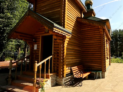 Храм на Юго-Западном кладбище Храм на Юго-Западном кладбище
